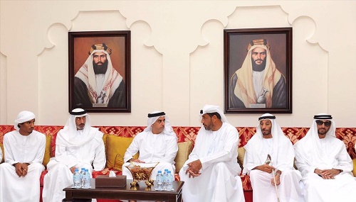 Saif bin Zayed offers condolences to Al Muhairbi family